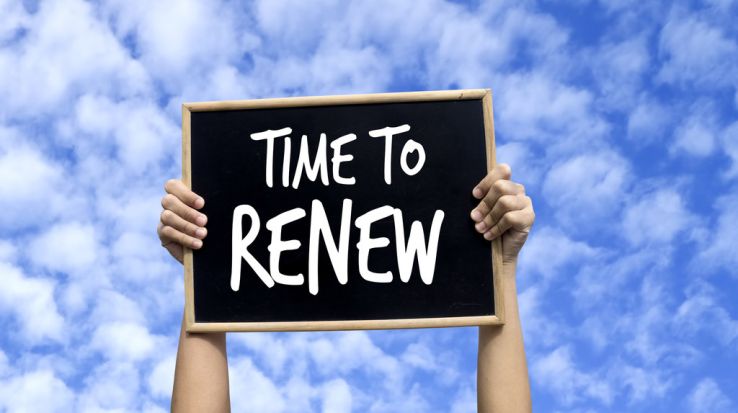 Time to Renew!